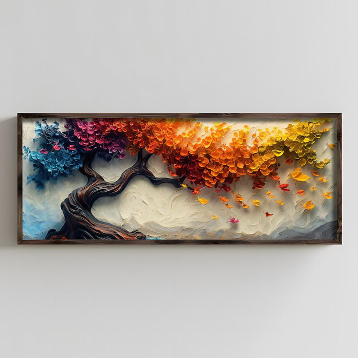 Wallity FAH153-150 Pintura Decorativa Multicolor 150x50 cm Wallity FAH153-150 Pintura Decorativa Multicolor 150x50 cm